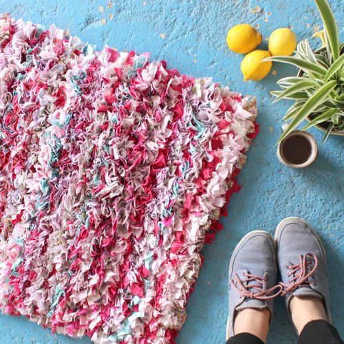 Rag Rug Kit for Beginners – Ragged Life Starter Tools – Makes 100 x 60cm Rug — image 7