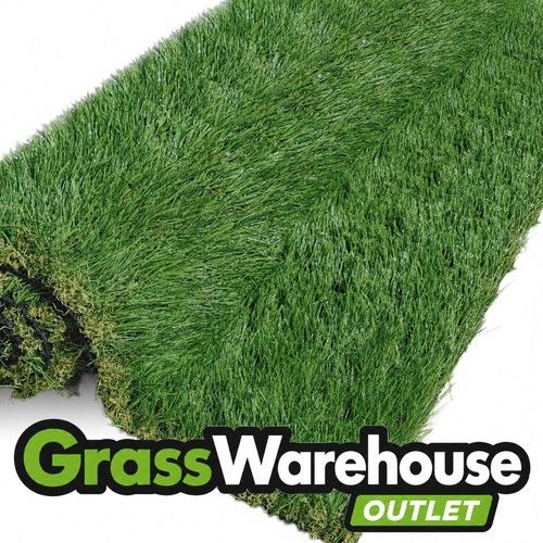 Artificial Grass 30mm | Realistic Pet-Friendly Fake Grass Lawn Astro Turf Roll