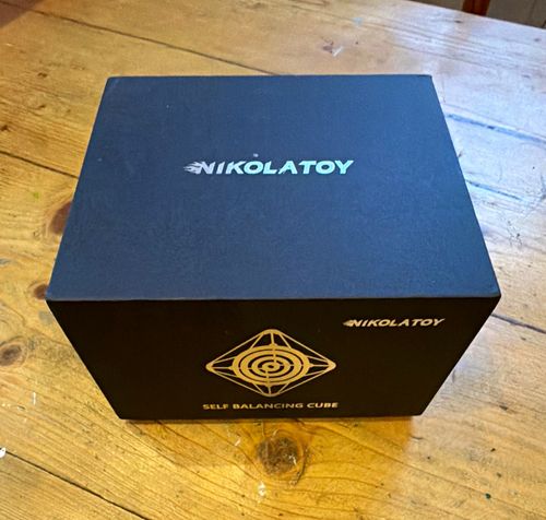 NIKOLATOY Cubli Self-Balancing Cube Brain Teaser w/ iMAX B3 Charger — image 1