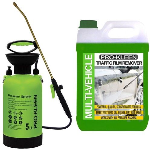 ProKleen TFR Car Vehicle Chassis Traffic Film Remover Cleaner & 5L Pump Sprayer