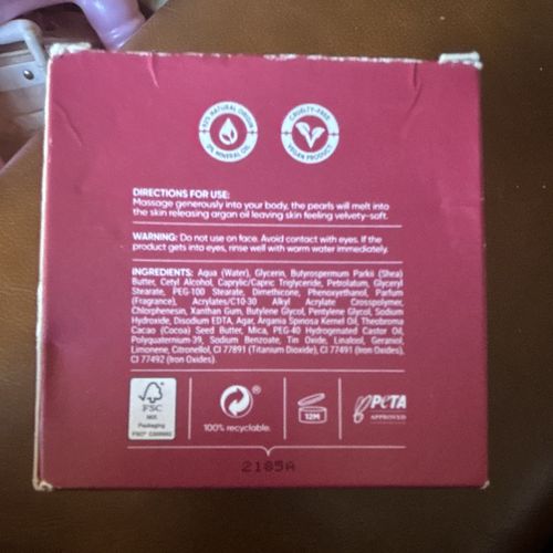 Sanctuary Spa Ruby Oud Natural Oils Body Butter Sweet Amber & Oud Scent 300ml — image 2
