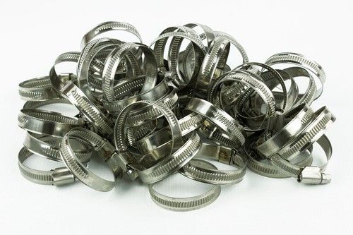 Bulk Stainless Hose Clips Worm-Drive Jubilee Type Clamps Radiator Heater Coolant