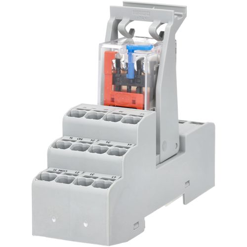 WAGO 24VDC 5A 4PDT-CO DIN Rail Mountable Relay Module — image 4