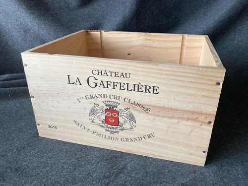 Wooden Wine Box Crate - CLEARANCE BOXES - Hamper, Projects. Storage, Allotments — image 1