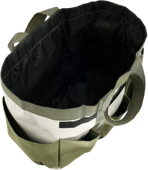 Garden Tool Bag Organizer with 8 Pockets, Waterproof 600D Oxford Cloth Tote — image 6