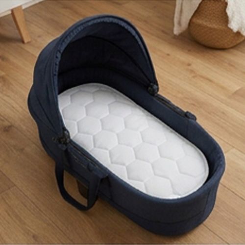 Quilted Breathable Pram Mattress Carrycot pram mosses basket- Oval (72x32x4) — image 7