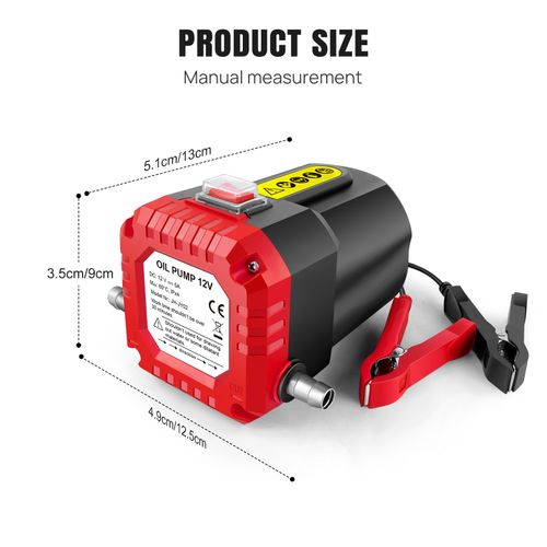 12V 1000W Electric Car Oil Extractor Pump For Transfer Fluid Engine Vacuum — image 6