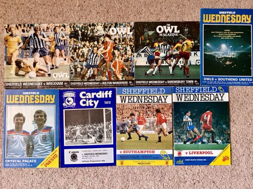 Sheffield Wednesday The Owl Football Match Programmes bulk lot 1970-1994 — image 5