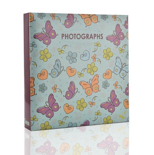 Large Slip In Pockets 3-Ring Binder Photo Album Holds 500 6x4" / 15*10cm Photos — image 1