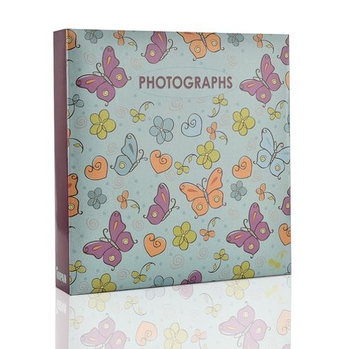 Large Slip In Pockets 3-Ring Binder Photo Album Holds 500 6x4" / 15*10cm Photos