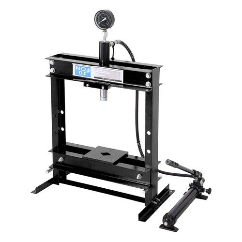 10 Ton Hydraulic Shop Press Heavy Duty Garage Hydraulic Press w/ Press Plate UK