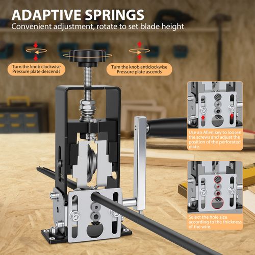 🔥Manual Electric Wire Stripping Machine Cable Stripper Scrap Copper Cutter UK — image 6