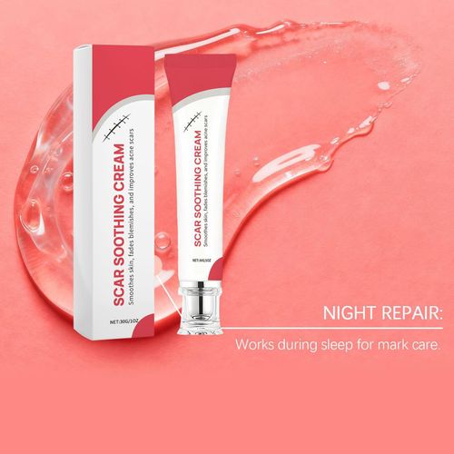 Scar Soothing Cream Scar Gentle Non-Greasy Soothing & Smoothing Skin Cream 30g