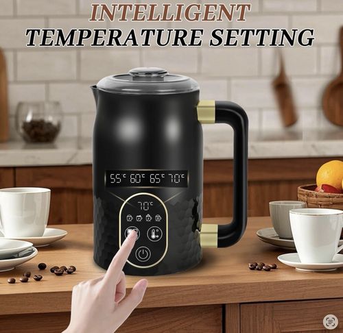 Electric Milk Frother 4 In 1 Milk Steamer With Temperature Control Hot Chocolate — image 5