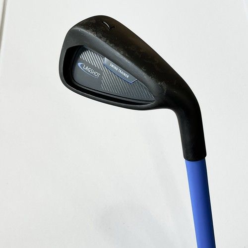 Lag Shot Swing Trainer 7 Iron Golf Training Aid Men’s RH 37" Flexible Shaft