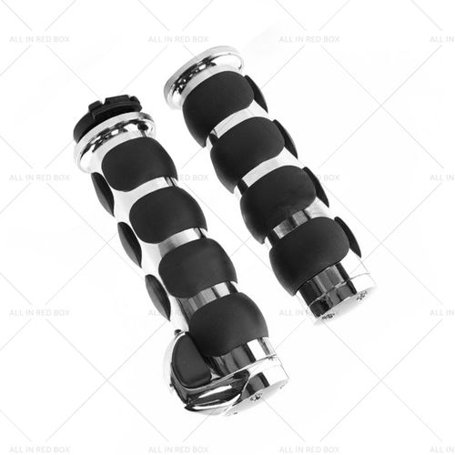 Handlebar Hand Grips Suitable For Harley Davidson Touring Sportster Dyna Softail — image 3
