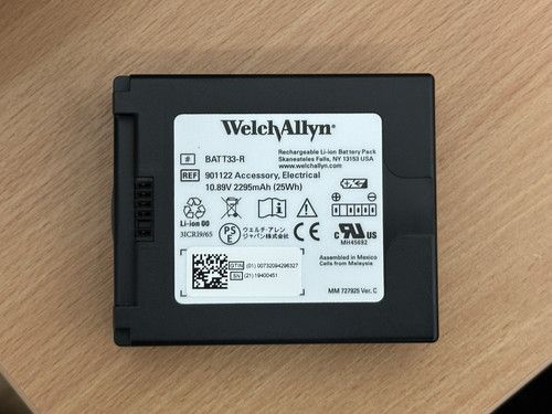 Welch Allyn CP50 XD-100654 BATT33 Original Medical Battery
