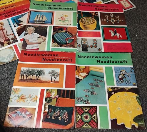 28 Issues Of Vintage Needlewoman & Needlecraft Magazines Starting With Issue 90 — image 9