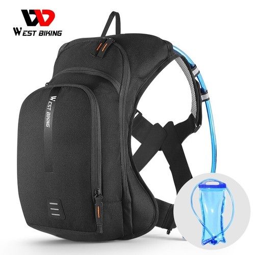 WEST BIKING 10L Cycling Hiking Hydration Pack Backpack With 2L Water Bladder Bag
