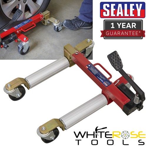Sealey Wheel Skate Hydraulic 680kg Capacity Positioning Garage Jack Dolly