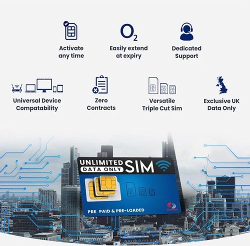 O2 Unlimited 5G Data SIM Card £25 Month Rolling No Contract Mobile Broadband UK✅ — image 4