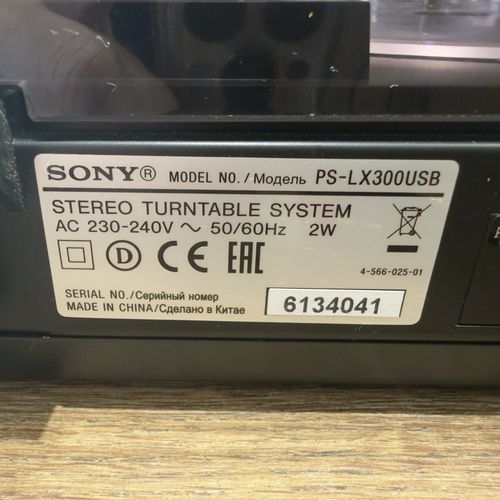 Sony PS-LX300USB Turntable Record Player USB Fully Automatic Tested Working — image 7