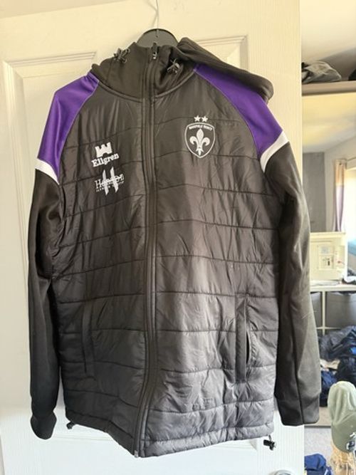 Wakefield Trinity 2026 HYBRID JACKET PURPLE/BLACK Size LARGE