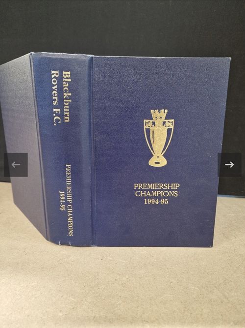 Vintage Blackburn Rovers F.C. Premiership Champions 1994-95 Matchday Programmes. — image 1