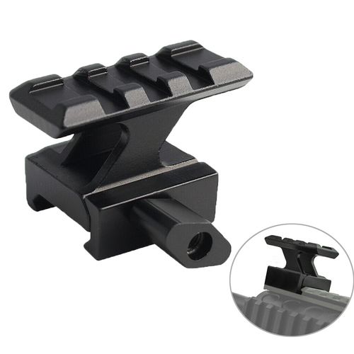 1" Tactical Riser Mount 20mm Picatinny Rail Scope Mount for Red Dot Sight — image 3