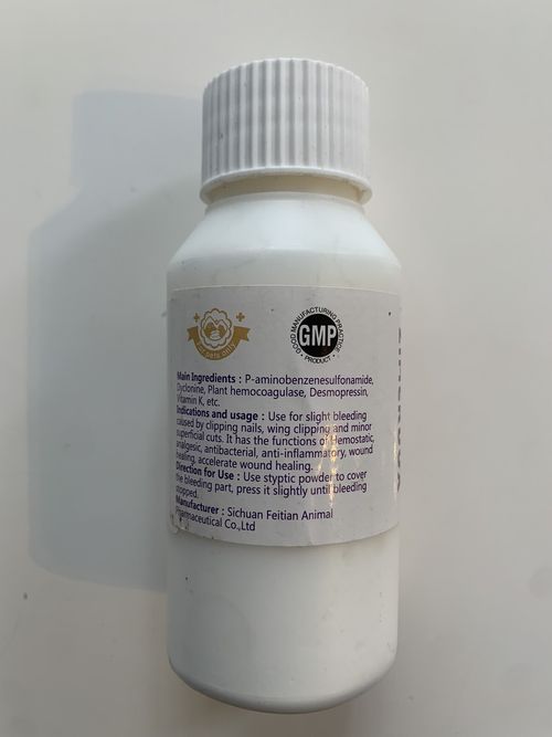 100g Styptic Powder For Dogs STOP BLEEDING Nails Claw Dog Cat Rabbit Coagulant — image 3