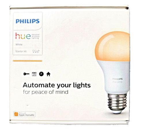 Philips Hue E27 White Ambiance Starter Kit (2 Smart Bulbs & Bridge & Dimmer)