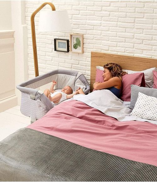 Next to me Deluxe Crib Mattress Compatible Bedside Crib Next2Me 83 x 50 x 5 cm — image 2