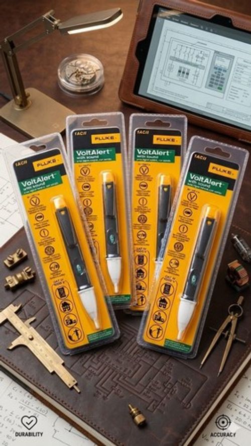 Fluke 1AC II Non-Contact Voltage Tester Pen 90-1000V CAT IV VoltAlert New Sealed