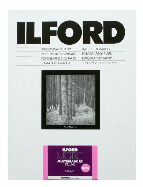 Ilford Multigrade V RC Deluxe Glossy Paper / 20.3x25.4cm / 8x10inch / 100 Sheet — image 1