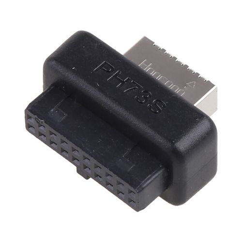 USB 3.0 (3.1 Gen 2) 19 Pin Header to USB 3.1 Type-E Type-C 20 Pin A-Key Header — image 3