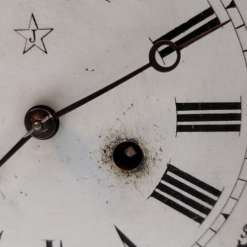 VTG Mantel Clock Mechanical Wind Up Striking Clock Key & Pendulum — image 8