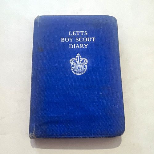 Letts Boy Scout Diary 1961 Blue Cover Book Boy Scouts Scouting Theme
