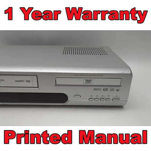 DIGILOGIC DVDVCR1 COMBI COMBO VCR VHS /DVD PLAYER CASSETTE 6 HEAD NICAM REMOTE — image 4