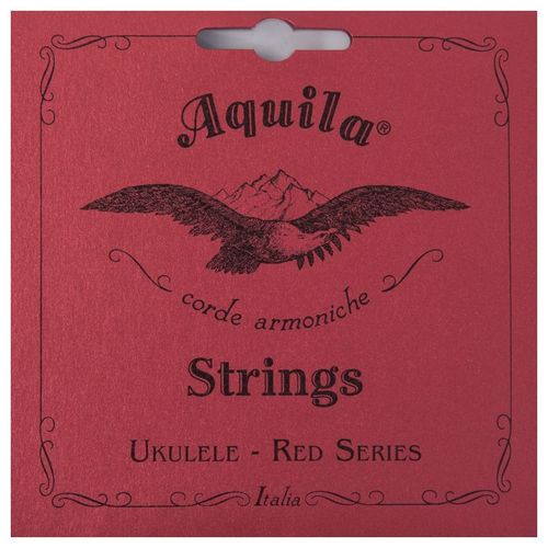 AQUILA BARITONE UKULELE STRINGS - RED SERIES - DGBE LOW D TUNING - 89U — image 1