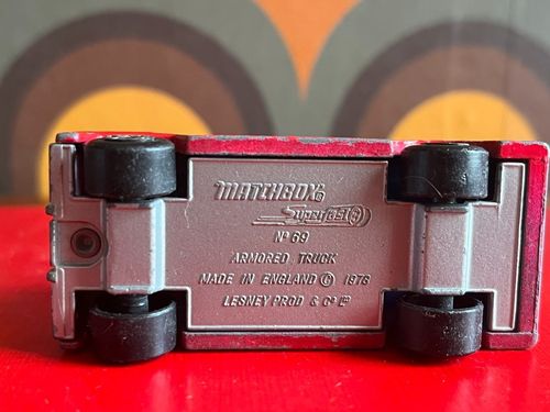 Matchbox Superfast No. 69 Wells Fargo Armoured Track by Lesney, 1978 — image 7