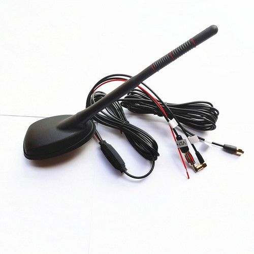 DAB GPS Digital AM/FM Radio Stereo Aerial Antenna Amplifier Car Roof Mounting