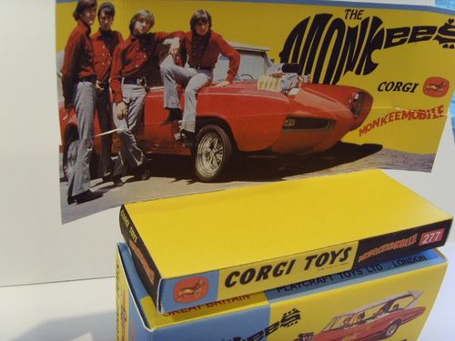 CORGI. 277 - MONKEEMOBILE  - Custom/ repro box and tray ONLY (No car included) — image 4