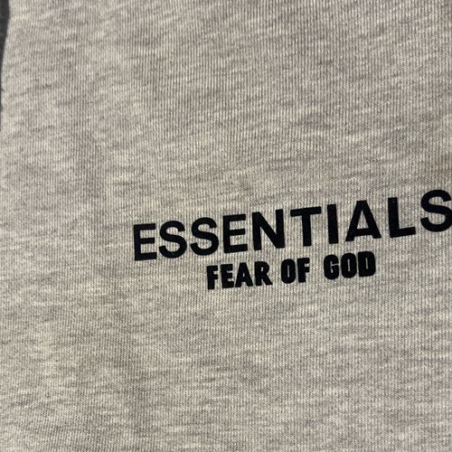 Essentials Fear of God Men’s Grey shorts, long Drawstrings: from flannels — image 3