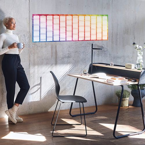 Mid Year Wall Planner 2026 2027 Large Academic Calendar Work Home Office Chart — image 2