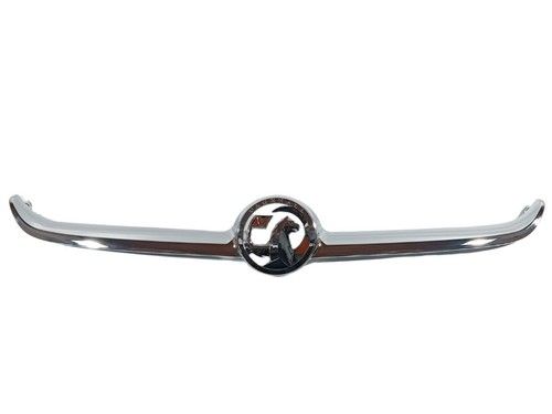VAUXHALL CORSA E 2014-2019 OE FRONT UPPER MAIN GRILL TOP CHROME & BADGE