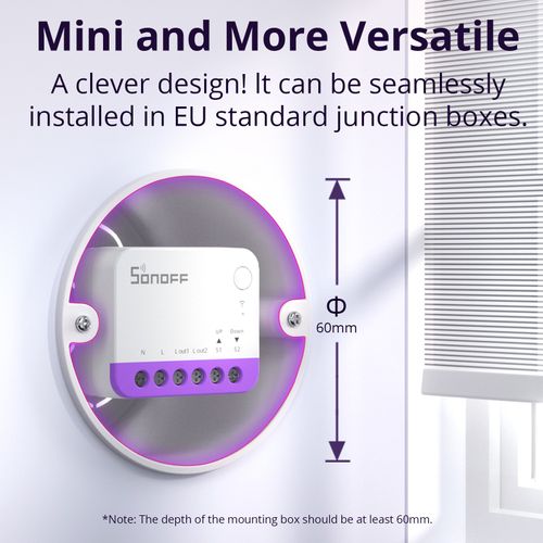 2PCS SONOFF Smart Roller Shutter Switch Curtain Blind Timer Control WiFi Matter — image 10