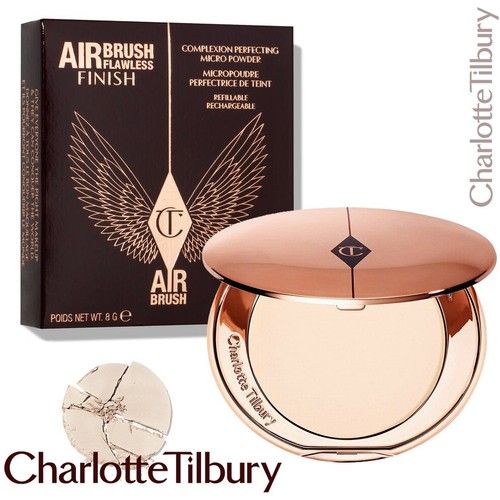 Charlotte Tilbury Airbrush Flawless Finish Powder Full Size 8g Fair / Medium UK