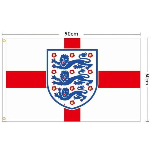 England Football 3 Lions Large 5FT X 3FT Flag Banner Flags English New — image 5