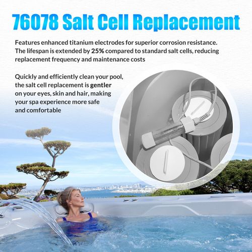 Scepter Salt Cell for Hot Spring ACE Hot Spring Limelight Spas 76078 2009-2025 — image 9