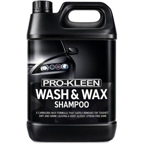 ProKleen Wash & Wax Shampoo Car Carnauba Shine Polish Professional Cleaning 5L